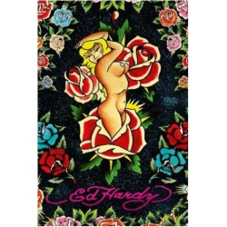 Ed Hardy - Rose Pinup