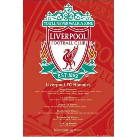 Liverpool FC Honours  - anno 2007