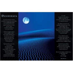 Desiderata - Måne över blå öken