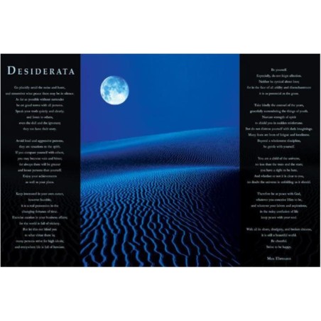 Desiderata - Måne över blå öken