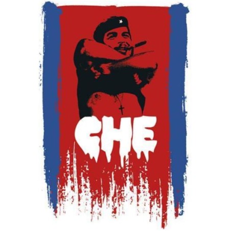 Che Guevara - Taking shirt off - cross