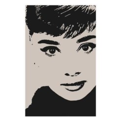 Poster - Audrey Hepburn - Stencil