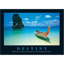 Destiny - Båt på perfekt strand