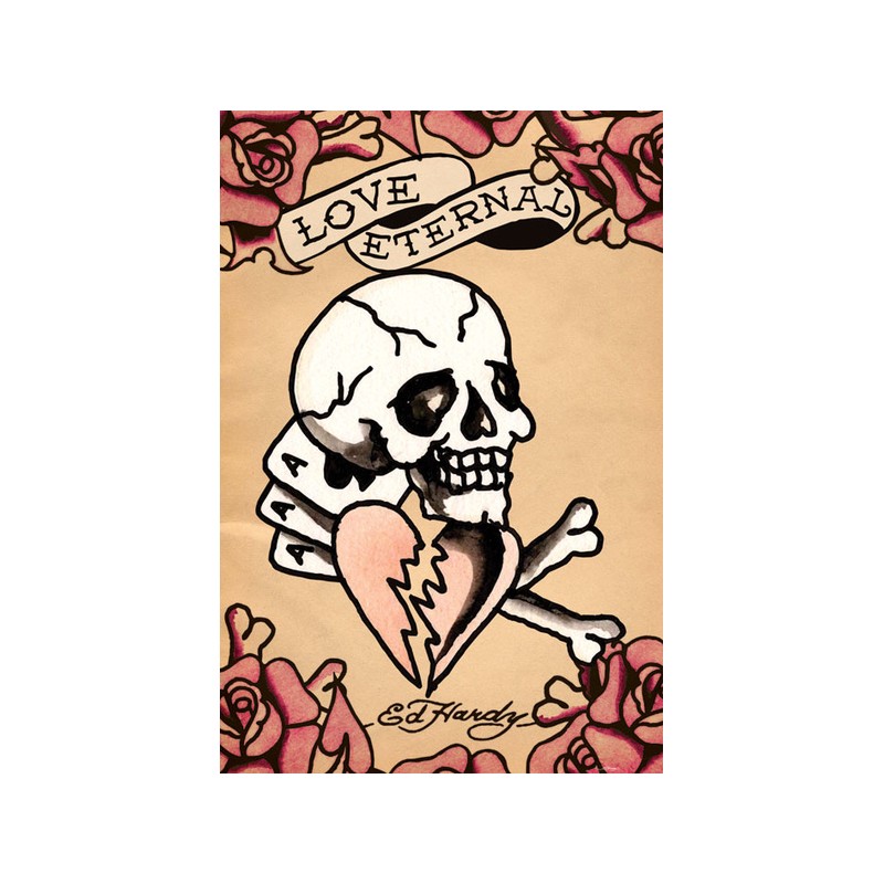 Ed Hardy Poster Love eternal