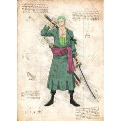The Hobbit - Parchment map, Pergament karta