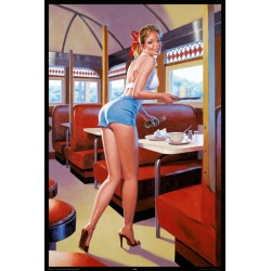 Diner Woman - Hildebrandt Pin-Up