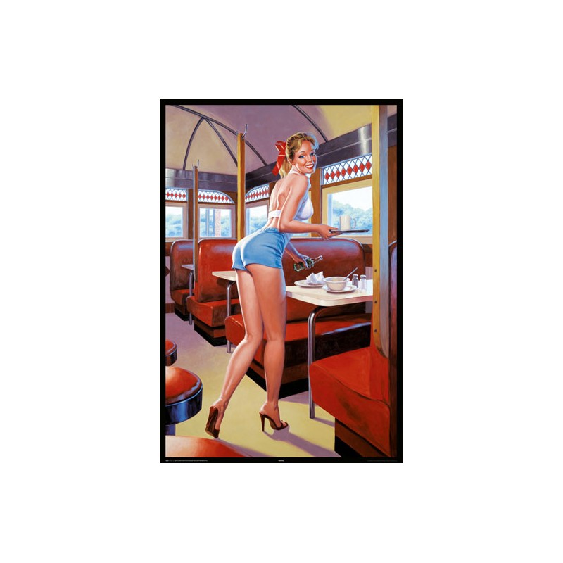 Diner Woman - Hildebrandt Pin-Up