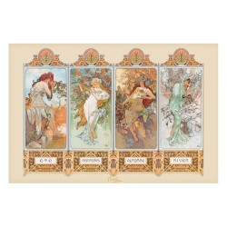 Mucha - 4 Seasons