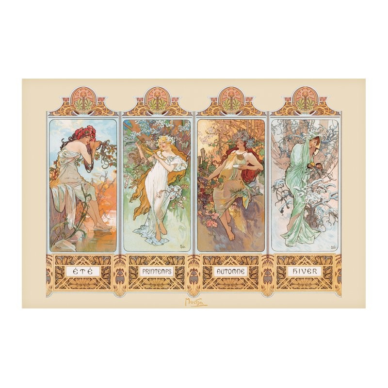 Mucha - 4 Seasons