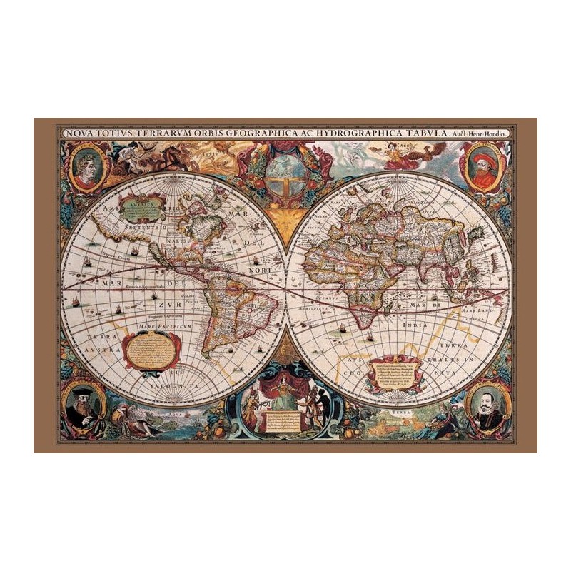17th century world map - 1600-tals världskarta 17th century world map - 1600-tals världskarta