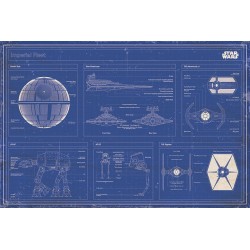 Star Wars - Imperial fleet blueprint