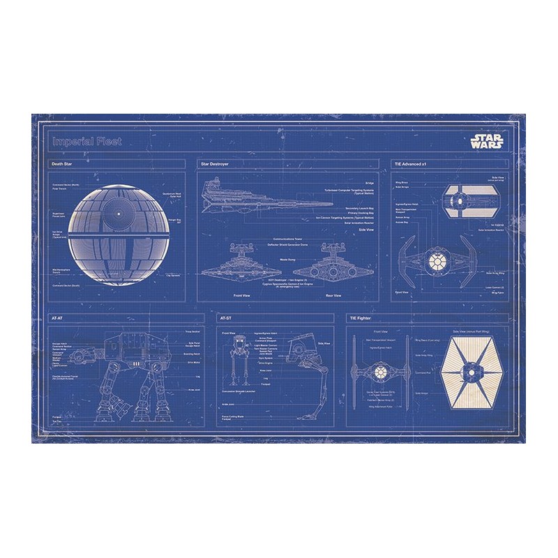 Star Wars - Imperial fleet blueprint Star Wars - Imperial fleet blueprint