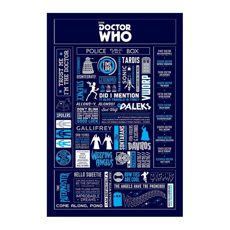 Doctor Who - Infographic Doctor Who - Infographic