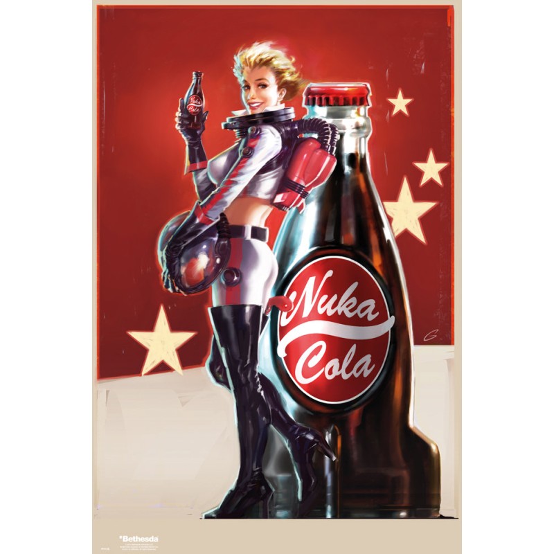 Fallout 4 - Nuka Cola Standing girl Fallout 4 - Nuka Cola Standing girl