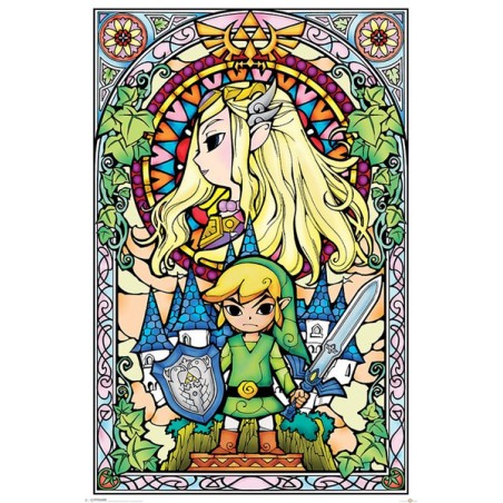 The legend of Zelda - Stained Glass