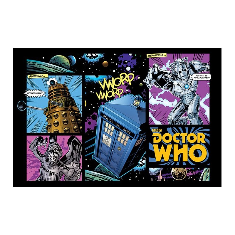 Doctor Who - Comic Layout Doctor Who - Comic Layout