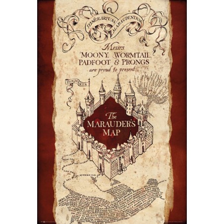 Harry Potter - Marauders map