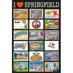The Simpsons - Postcards