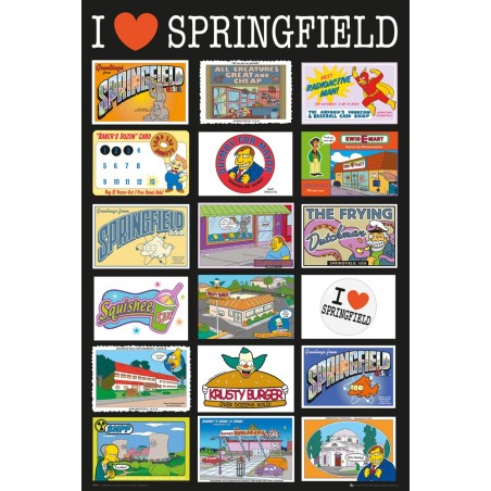 The Simpsons - Postcards