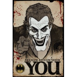 Batman-  Comic Joker Needs You
