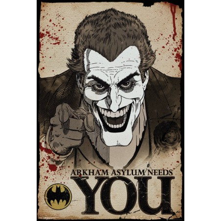 Batman-  Comic Joker Needs You