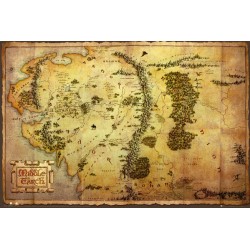 Middle Earth - The Hobbit - Journey Map