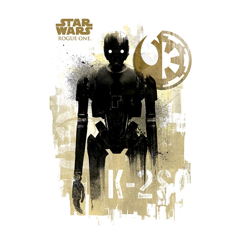 Star Wars Rogue One -K-2S0 Grunge Star Wars Rogue One -K-2S0 Grunge