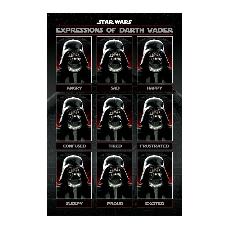 Star Wars - Expressions of Darth Vader Star Wars - Expressions of Darth Vader