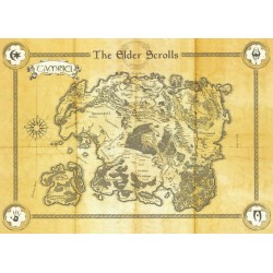 The Hobbit - Parchment map, Pergament karta