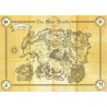 The Hobbit - Parchment map, Pergament karta