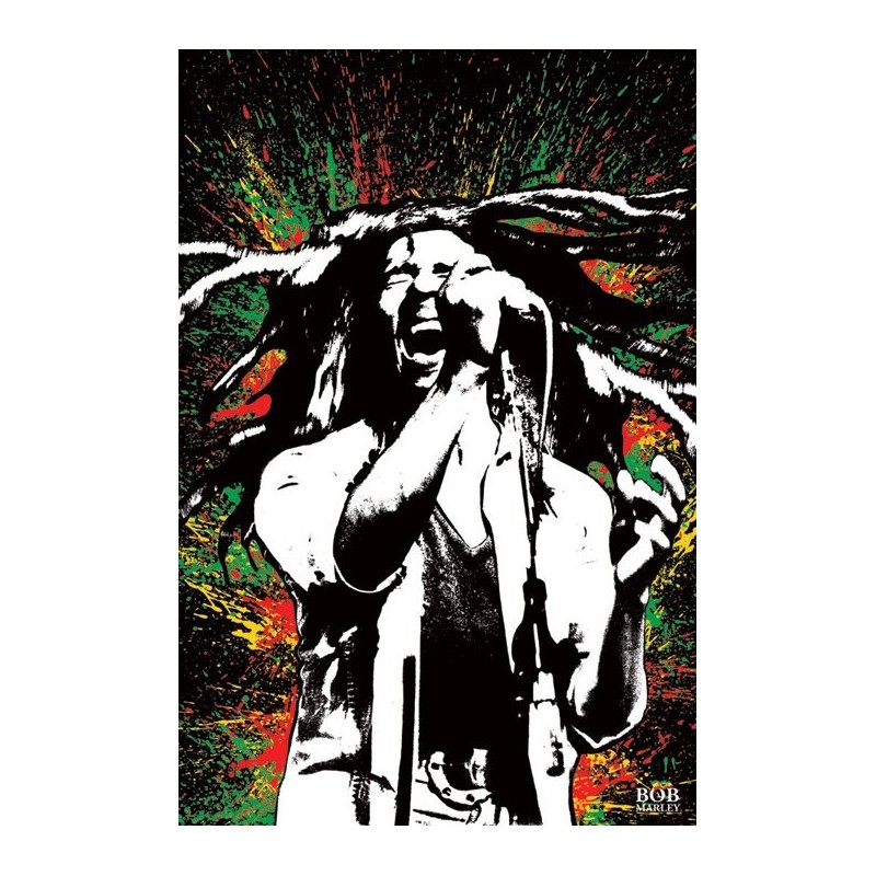 Bob Marley - Paint Splash Bob Marley - Paint Splash