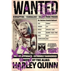 Suicide Squad - Harley Quinn Wanted