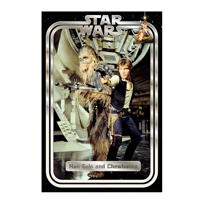 Star Wars - Han and Chewie Retro Star Wars - Han and Chewie Retro
