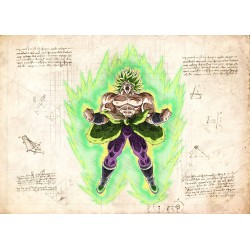 The Hobbit - Parchment map, Pergament karta