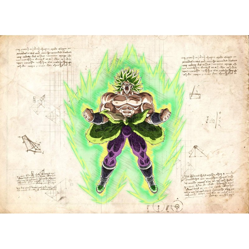 The Hobbit - Parchment map, Pergament karta The Hobbit - Parchment map, Pergament karta