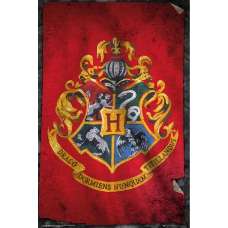 Harry Potter - Hogwarts Flag