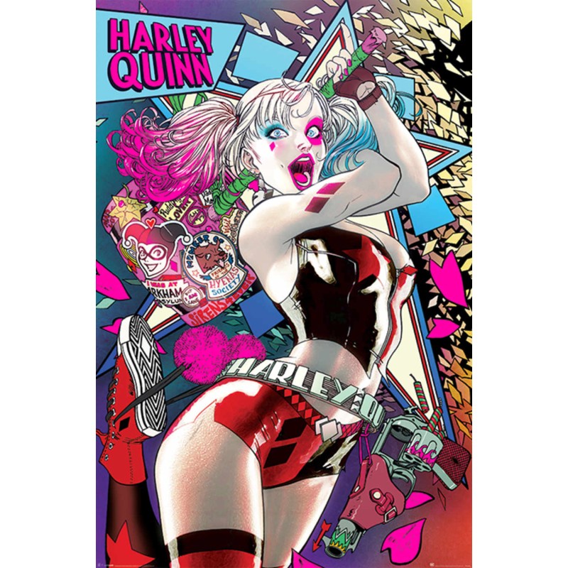 Batman - Harley Quinn Neon Batman - Harley Quinn Neon