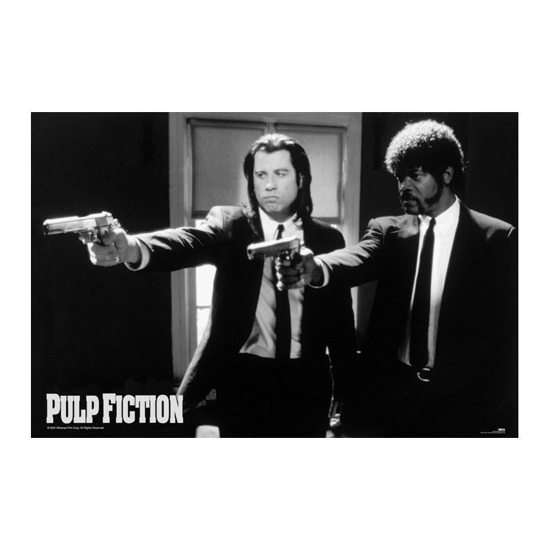 Pulp Fiction - B&W Guns Pulp Fiction - B&W Guns