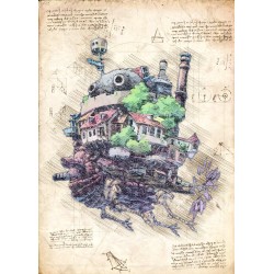 The Hobbit - Parchment map, Pergament karta