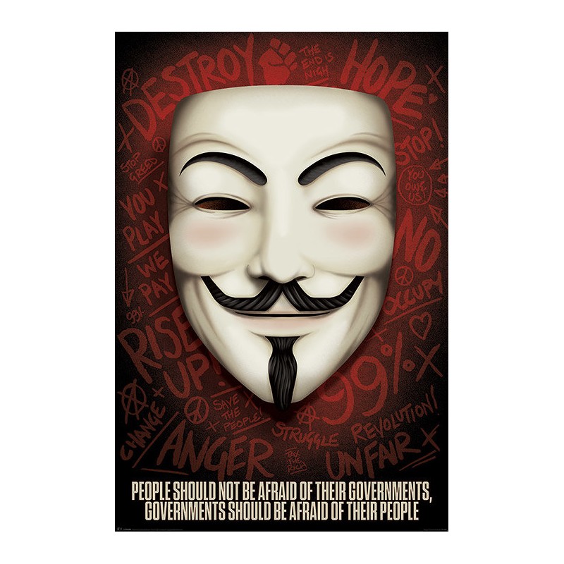 V for Vendetta - Governments should be afraid of their people V for Vendetta - Governments should be afraid of their people