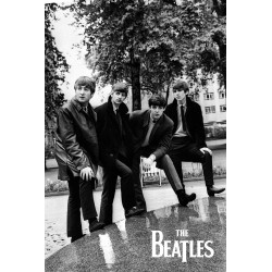 The Beatles - Black and White Park Portrait