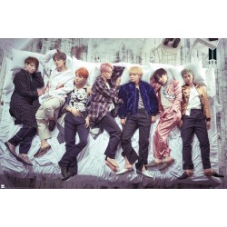 K-POP - BTS Group Bed