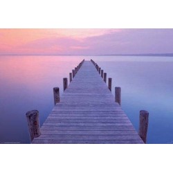 Jetty at Sunrise - Soluppgång