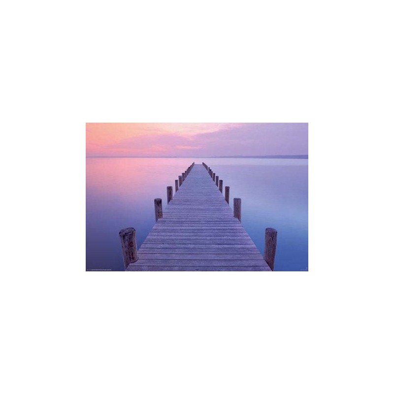 Jetty at Sunrise - Soluppgång Jetty at Sunrise - Soluppgång
