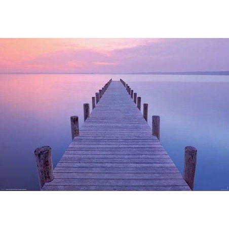 Jetty at Sunrise - Soluppgång