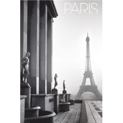 Paris - Eiffeltornet Black and White