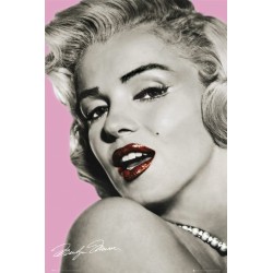 Marilyn Monroe - Red Lips Pink