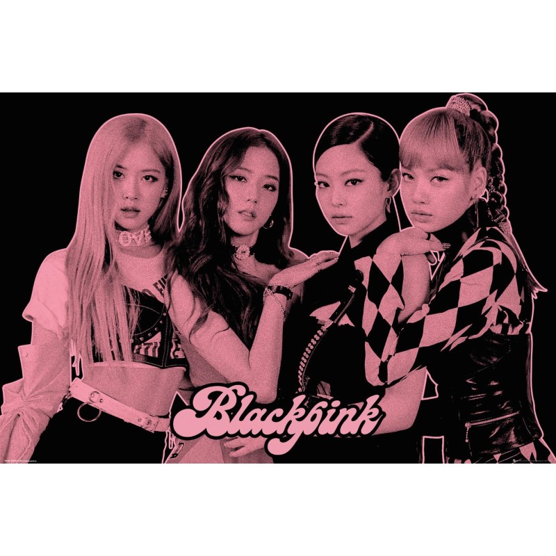 K-POP - Blackpink - Group Pink (Bravado) K-POP - Blackpink - Group Pink (Bravado)