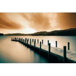 Wooden Landing Jetty - Brygga i solsken