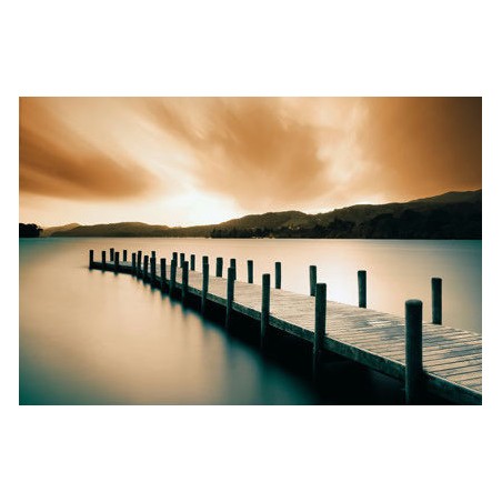 Wooden Landing Jetty - Brygga i solsken